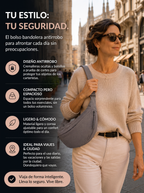 Silvia · Bolso de Hombro Gris — características