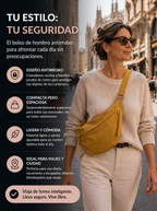 Ámbar · Bolso de Hombro Ocre — características
