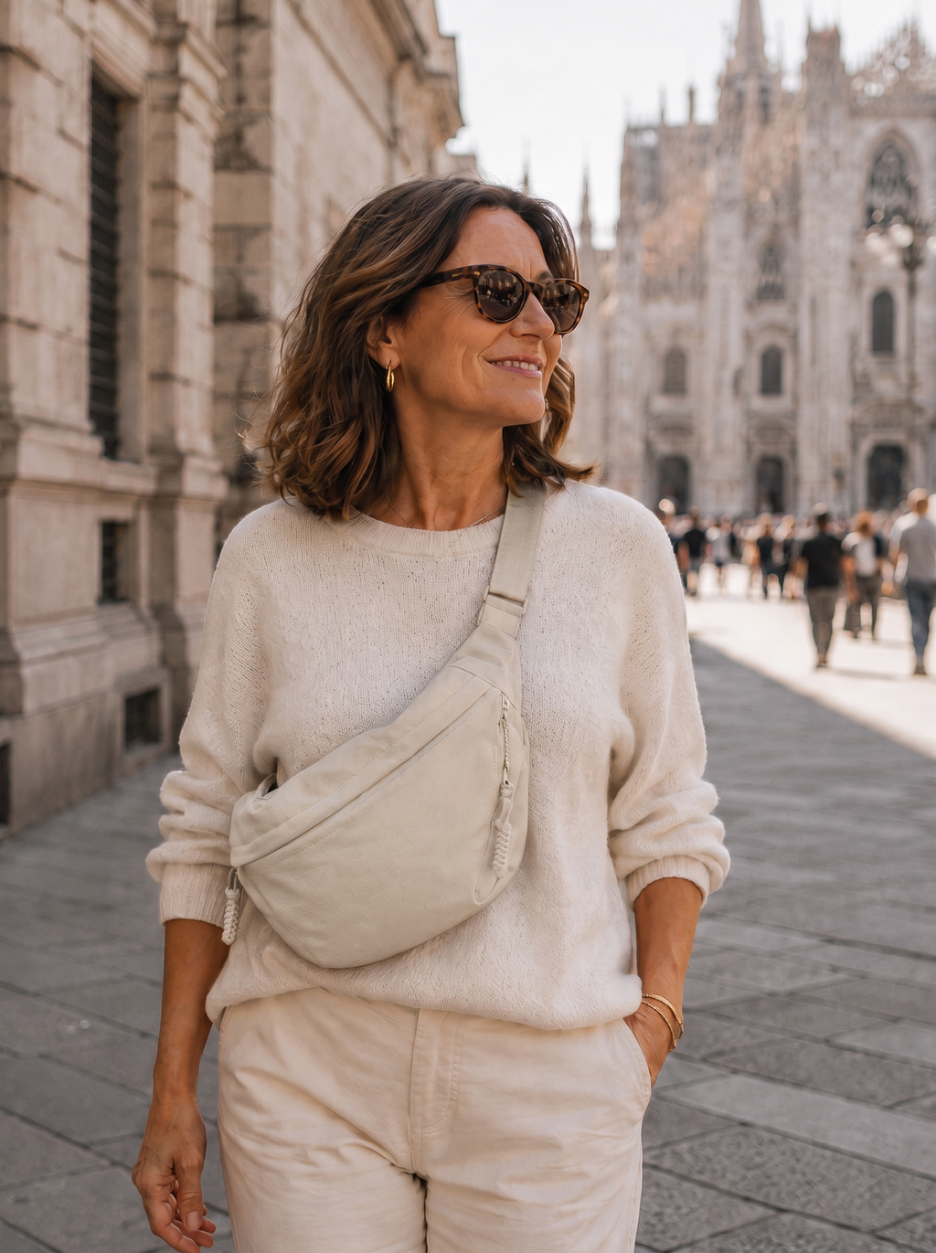 Belén · Bolso de Hombro Beige — detalles
