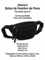 Coral · Bolso de Hombro de Pana — detalles