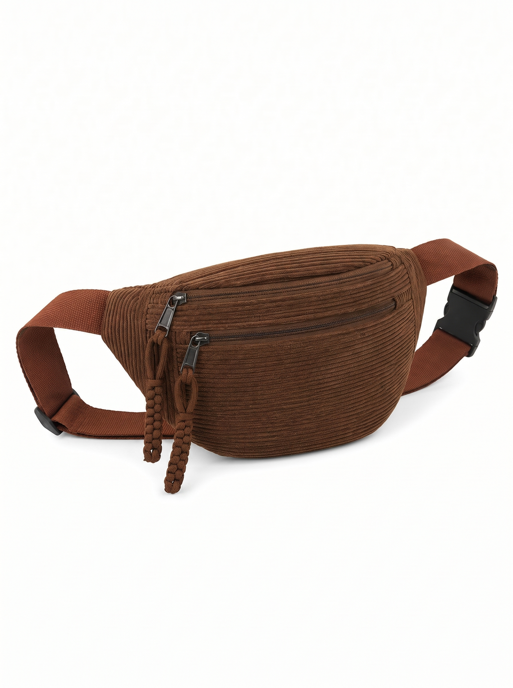 Coral · Bolso de Hombro de Pana — colores disponibles