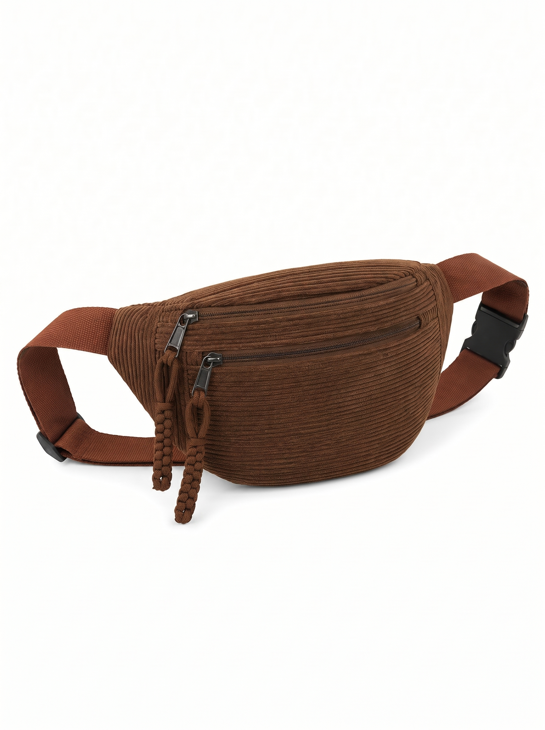 Coral · Bolso de Hombro de Pana — colores disponibles