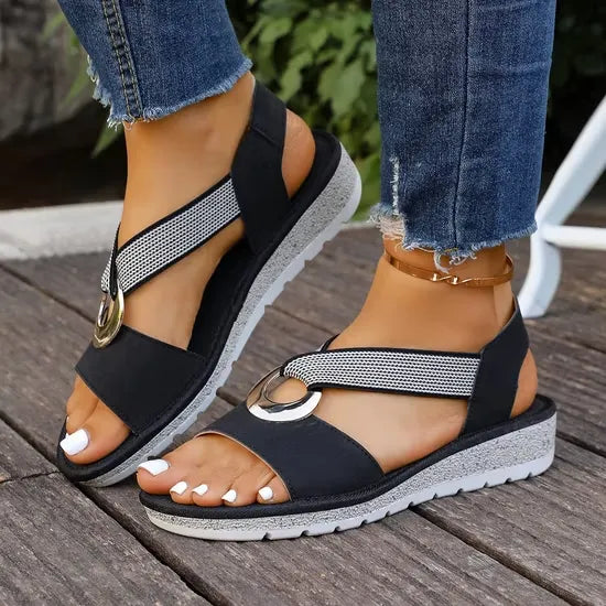 Luna · Sandalias Costeras de Confort Ortopédico