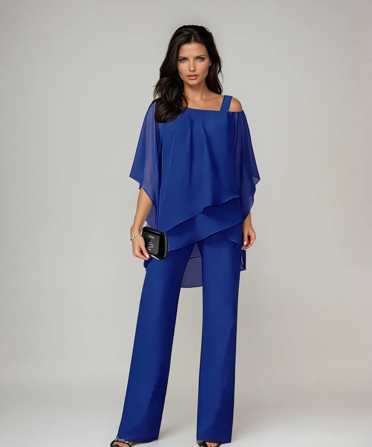 Anabel conjunto dos piezas Azul