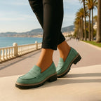 Nadia | Mocasines de ante elegantes