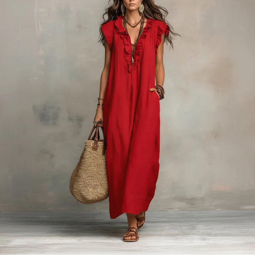 Nuria · Vestido Largo Bohemio