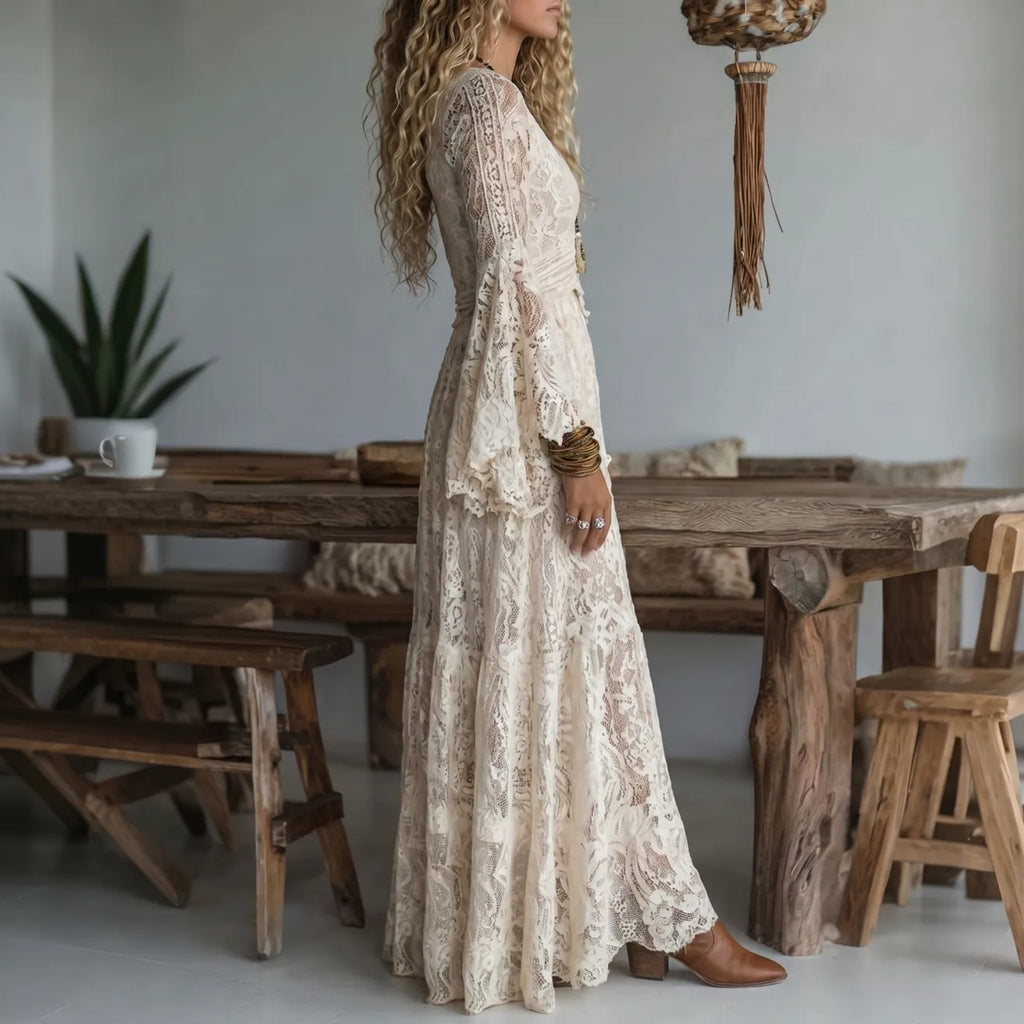 Valeria · Vestido Maxi Sirena Vintage