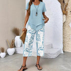 Conjunto Multicapa Cuello Redondo