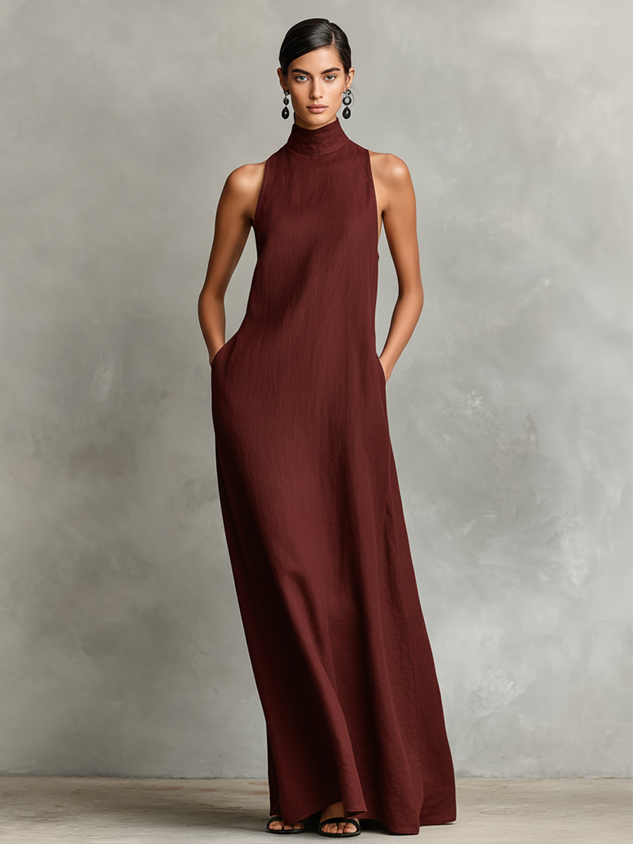 Cayetana · Vestido Largo Minimalista